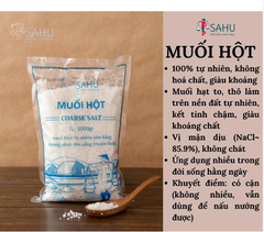 Muối hột 1kg SAHU ( túi)