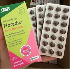 Sắt Viên Hữu Cơ Salus 84 viên