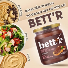 Bơ cacao hạt Phỉ Bett"r 250gr