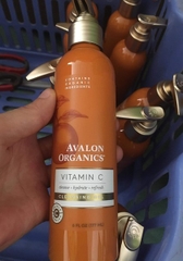 Sữa rửa mặt Avalon Organics Cleansing Gel 177ml ( màu vàng)
