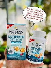 Omega 3 DHA Nordic Naturals Ultimate cho bé từ 6 tuổi 120 viên ( Hộp )