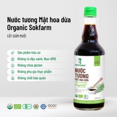 NƯỚC TƯƠNG MẬT HOA DỪA 500ml