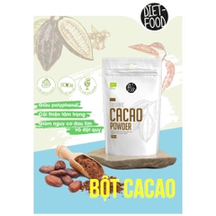 Bột Cacao thô hữu cơ Diet food 200gr