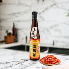 DẦU HÀO NẤM CHAY HỮU CƠ SAUCECO 420mL HÀNG ĐÀI LOAN