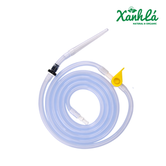 Dây truyền silicone có van khóa ( không đầu thụt)