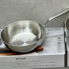 Chảo inox Kaiyo 20cm sâu lòng