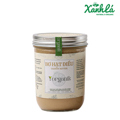 Bơ hạt điều Yorganik 450gr ( hộp )
