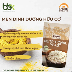 Men Dinh Dưỡng hữu cơ 100gr Dragon Superfoods (Gói)