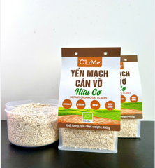Yến Mạch cán vỡ hữu cơ C Lavie 450gr ( Túi)