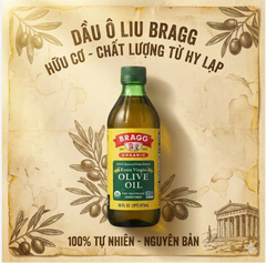 DẦU ORGANIC EXTRA VIRGIN OLIU BRAGG 473ml