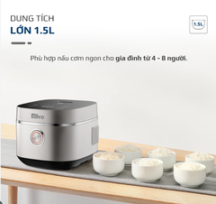 Nồi Cơm Điện Olive 1.5 Lít