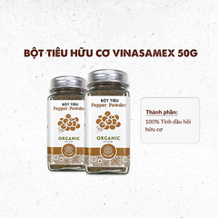 Bột tiêu hữu cơ VINASAMEX 50gr