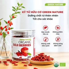 Kỉ Tử Hữu Cơ Green Nature 200gr ( Hộp)