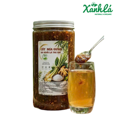 Cốt Mía Sả Gừng Muối Lá Tre Gai 1.4kg ( Hộp )