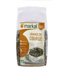 Hạt Bí hữu cơ Markal Pháp 500gr