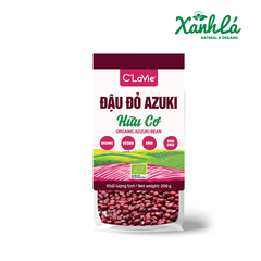 Đậu Đỏ Azuki Hữu Cơ ( đậu nhỏ) C'Lavie 200gr ( Gói)