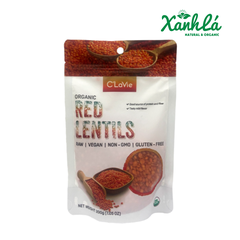 Đậu Lăng Đỏ Hữu Cơ C'Lavie 200gr ( Gói)