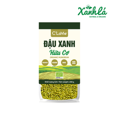Đậu Xanh Hữu Cơ C'Lavie 200gr (Túi)