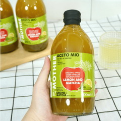 Giấm Táo Úc Chanh matcha 500ml