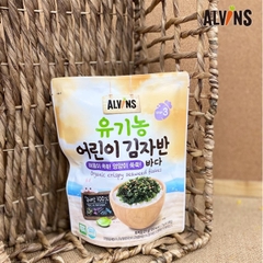 Rong biển vụn ăn liền hữu cơ vị Rau củ Alvins 21gr