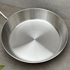 Chảo inox Kaiyo size 20 nông