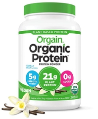 Protein hữu cơ Orgain Organic vị vani 920gr