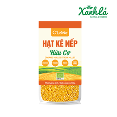Hạt Kê Nếp Hữu Cơ Đã Tách Vỏ C'Lavie 200gr (Túi)