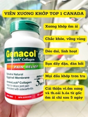 GENACOL Collagen hỗ trợ tại tại sụn khớp cải thiện triệu trứng đau khớp và thoái hóa 90v ( Hộp)