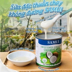 Sữa Đặc Thuần chay không đường SAMUI 320gr
