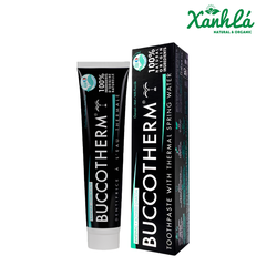 Kem đánh răng hữu cơ than hoạt tính Buccotherm 75ml