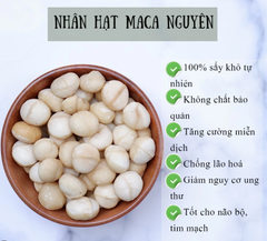 Nhân Macca Đắk Lắk 500gr ( Hộp)