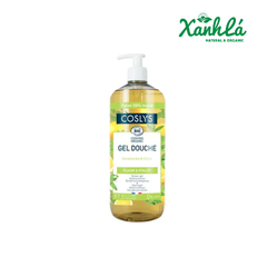 SỮA TẮM dạng gel cỏ roi ngựa chanh hữu cơ Coslys 1 L