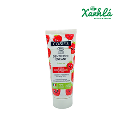 Kem đánh răng trẻ em cho răng sữa hữu cơ Coslys 50ml
