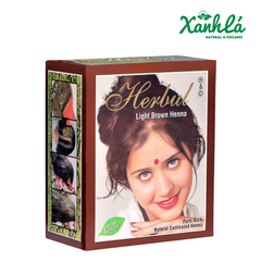 Bột nhuộm tóc thảo dược Henna NÂU 60gr