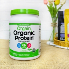 Protein Orgain Nguyên Vị ( không đường) 720gr
