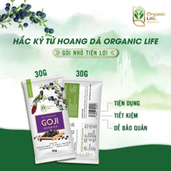 Hắc kỉ tử hoang dã Organic Life 90gr ( Gói )