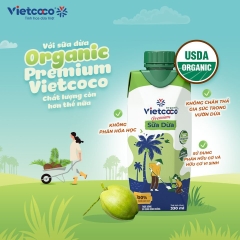 Sữa Dừa Hữu cơ 330ml ( Theo thùng 24 hộp)