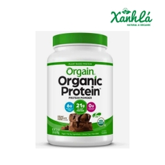 Protein hữu cơ Orgain Organic vị socola 920gr