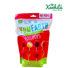 KẸO MÚT HỮU CƠ CHO BÉ 8 HƯƠNG VỊ TRÁI CÂY YUMEARTH 14 CHIẾC