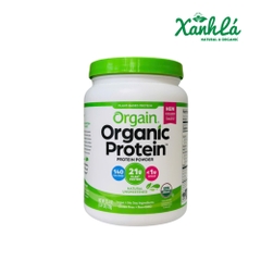 Protein Orgain Nguyên Vị ( không đường) 720gr