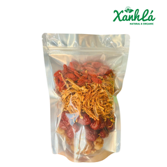 Sét Đông Trùng + Táo Đỏ + Kỉ Tử + Long Nhãn ( Gói)