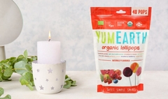 KẸO MÚT HỮU CƠ CHO BÉ 8 HƯƠNG VỊ TRÁI CÂY YUMEARTH 14 CHIẾC