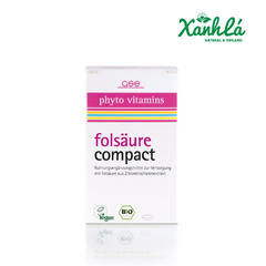 Acid Folic hữu cơ từ thực vật GSE Hộp 120 viên ( Hộp)