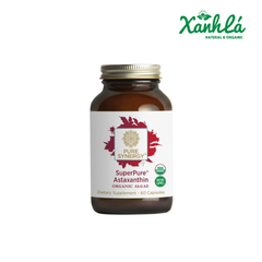 Astaxanthin từ tảo đỏ Hữu cơ Pure Synergy 60v ( lọ)