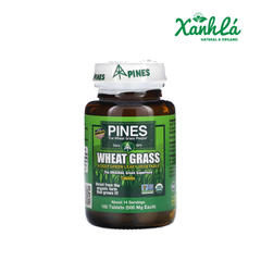 Viên uống cỏ lúa mì Pines 500v (lọ)