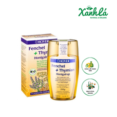 SIRO MẬT ONG TRỊ HO HOYER FENCHEL + THYMIAN HONIGSIRUP 250G