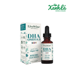 DHA Omega 3 dạng giọt Live Wise Baby DHA