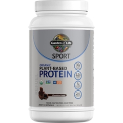 Protein tăng cơ sport Graden of life 840gr vị vani ( Hộp)
