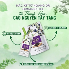 Hắc kỉ tử hoang dã Organic Life 90gr ( Gói )