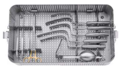 Bộ dụng cụ phẫu thuật cắt tử cung qua đường âm đạo